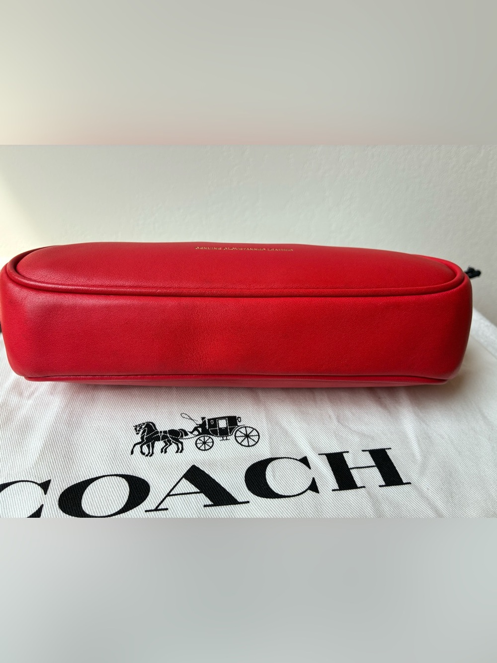 Coach 1941 x Disney Mickey Mouse Ears Red Kisslock Wristlet/Clutch - Picture 5 of 11